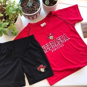 Nebraska Cornhuskers Shirt & Short Set - 18 Months
